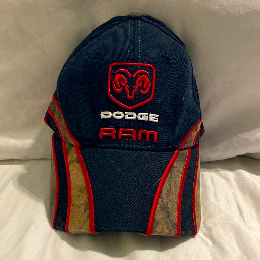 EUC Dodge Ram camo cap/hat. One size.